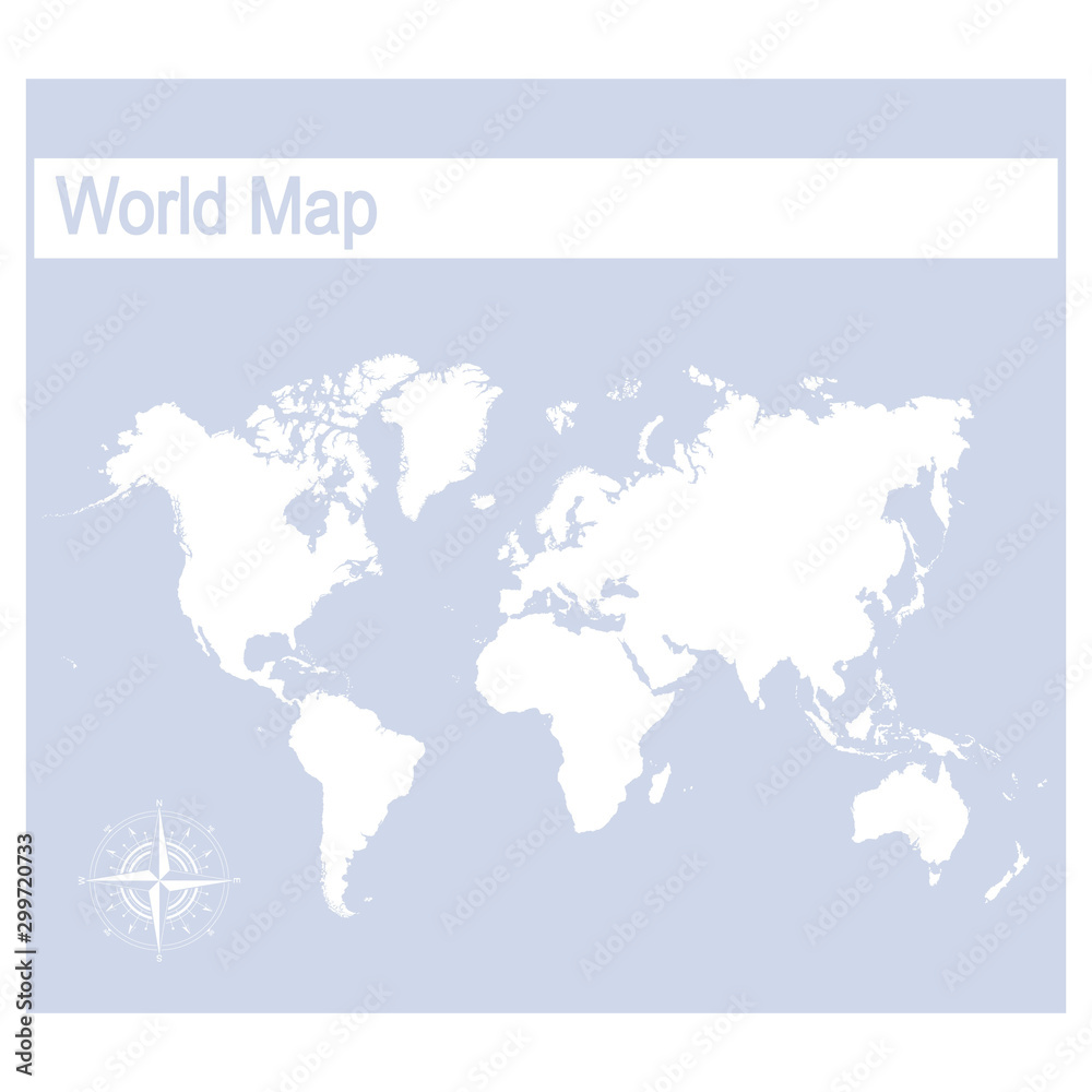 vector illustration with world map vector illustration with world map