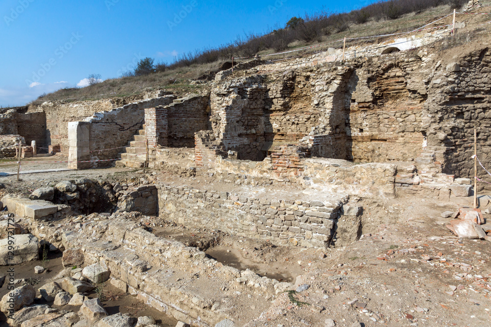 Heraclea Sintica -  Ruins of Аntique Macedonia city, Bulgaria