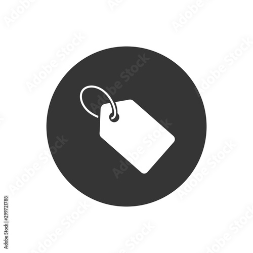 Price tag icon symbol vector on white background