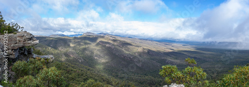panorama view of mountains