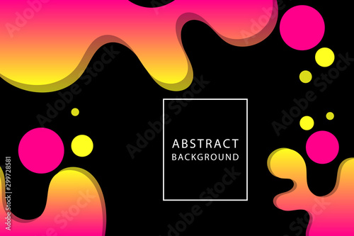 Abstract background with liquid fluid desain