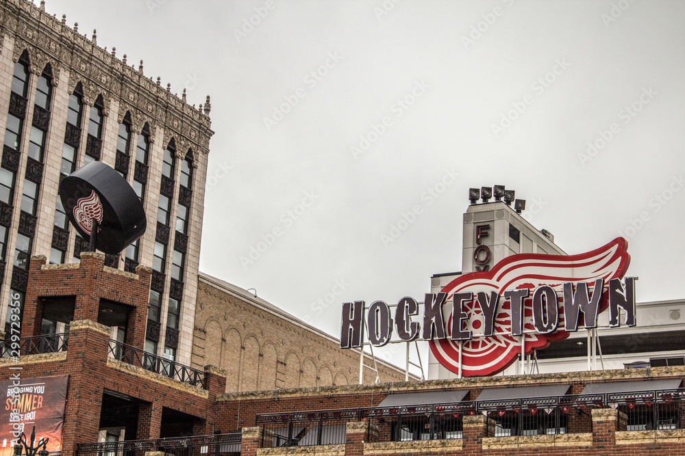 Hockeytown Cafe in Detroit 