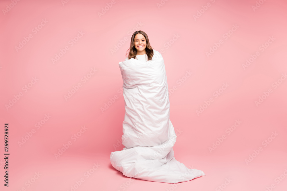 Ταπετσαρία Full length body size view of her she nice attractive cute cheerful cheery wavy-