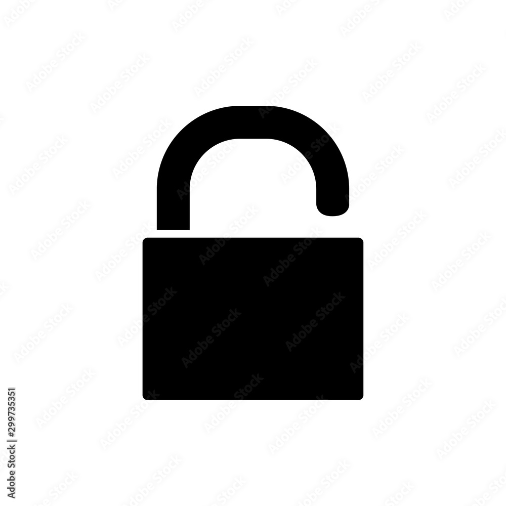 padlock - security icon vector design template padlock - security icon vector design template
