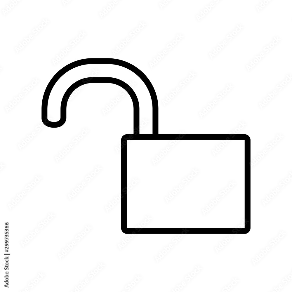 padlock - security icon vector design template padlock - security icon vector design template