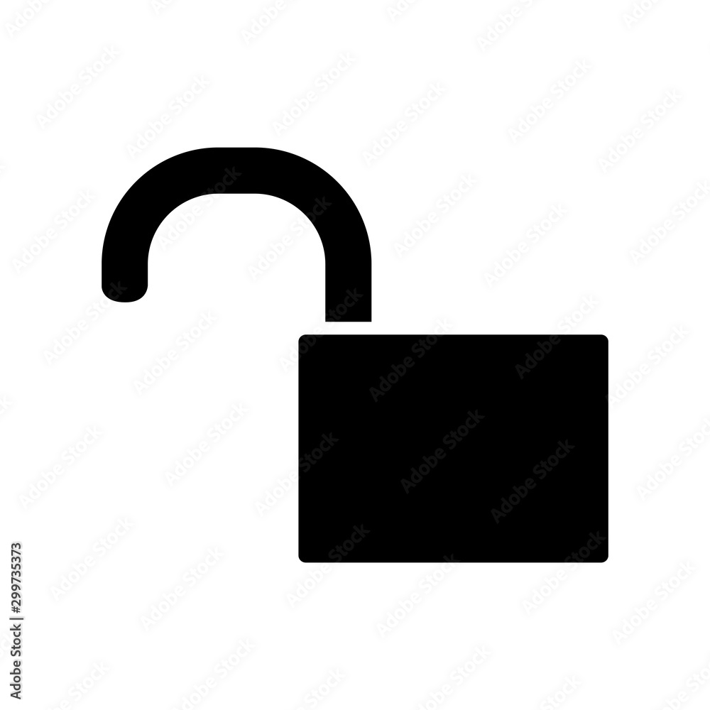 padlock - security icon vector design template padlock - security icon vector design template