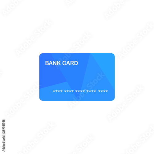 Credit card icon. Business concept