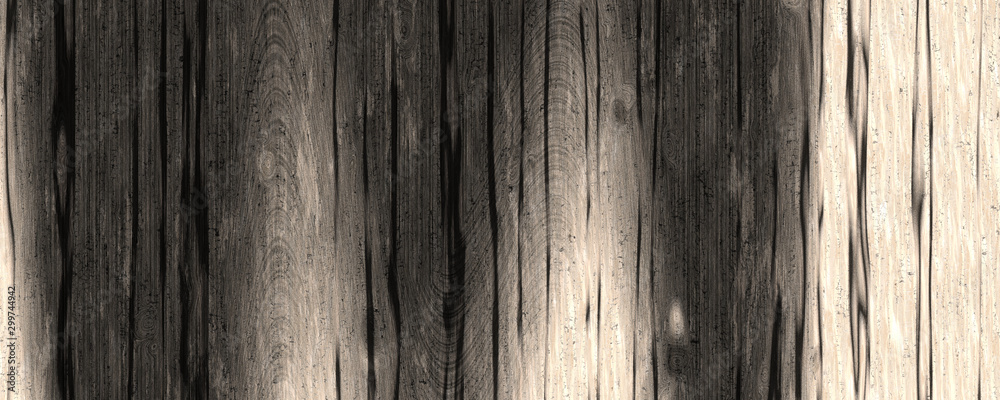 Fototapeta premium old wood on fire