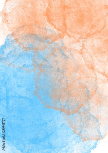 draw abstract background color spots © Marleksiya