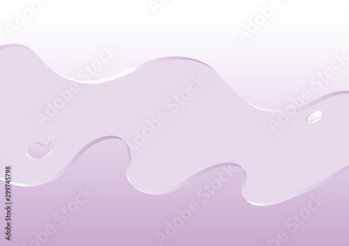 Purple pastels liquid flow fluid shapes modern concept background