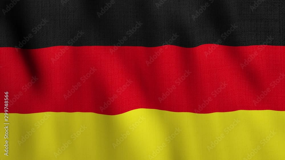 Realistic Germany Flag waving in wind background Realistic Germany Flag waving in wind background