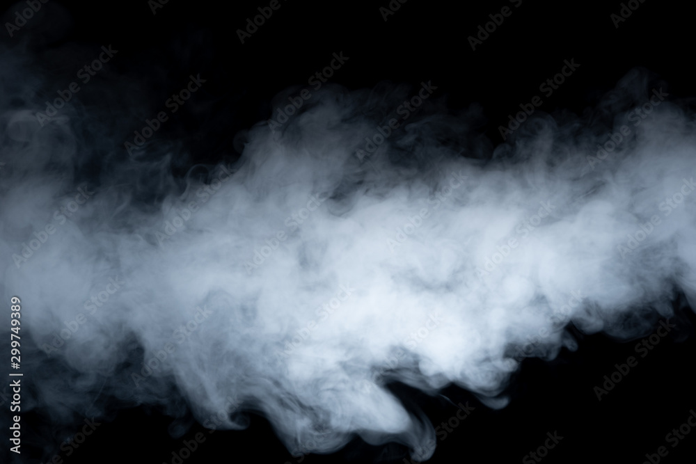 Smoke black and white & for background Smoke black and white & for background