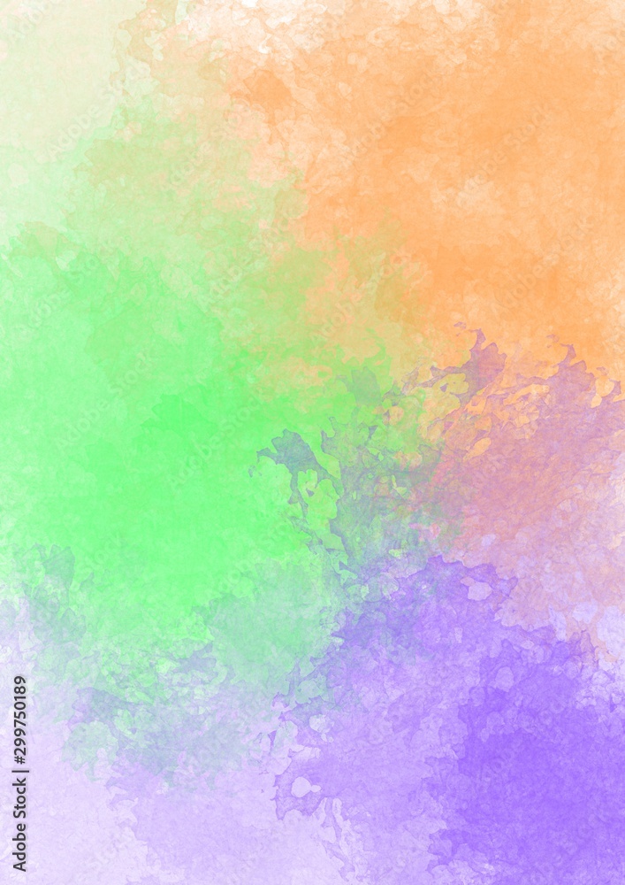 draw abstract background color spots