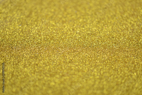 Yellow glitter bright perfect texture christmas abstract background