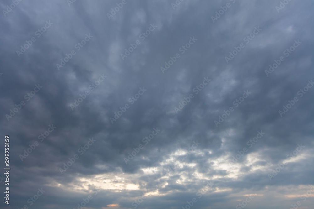 雲海　雲　青空