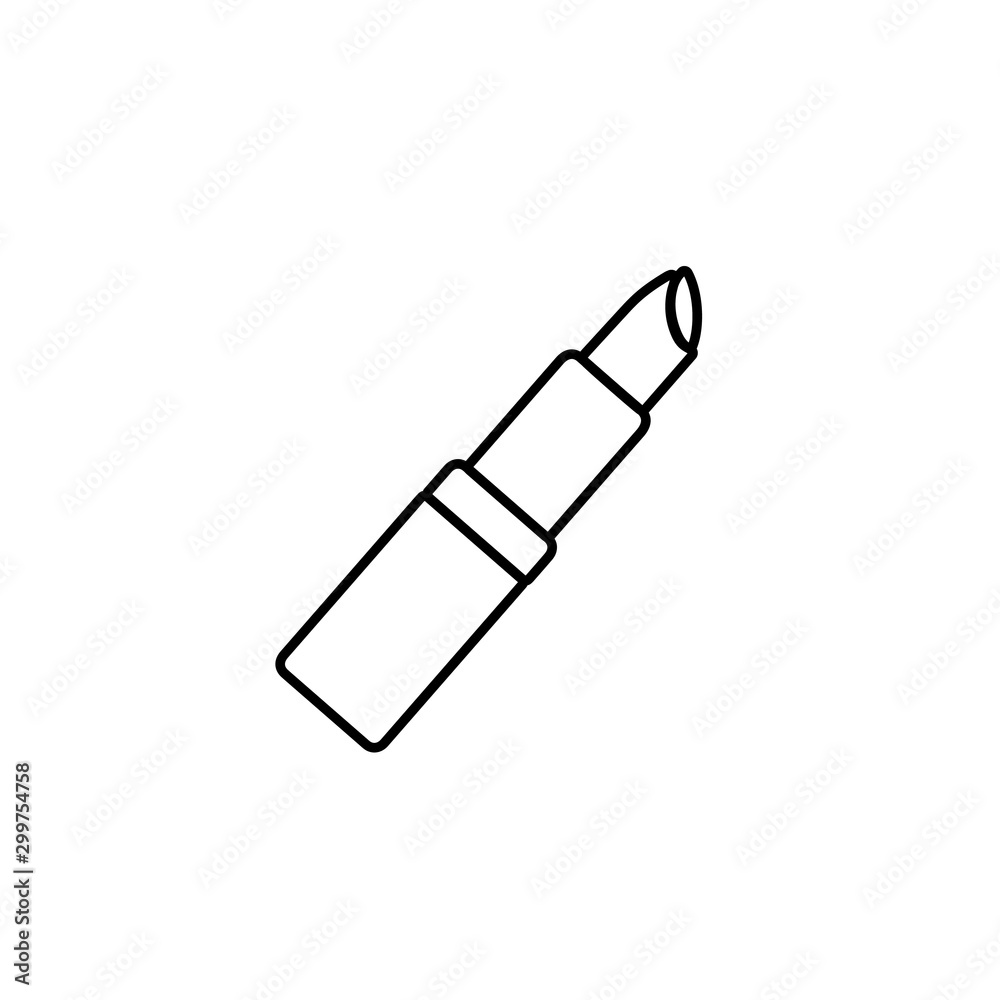 lipstick icon. vector illustration lipstick icon. vector illustration