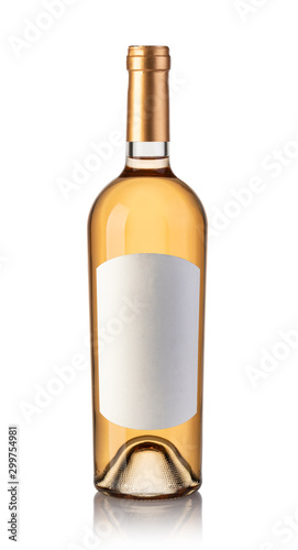 White wine bottle