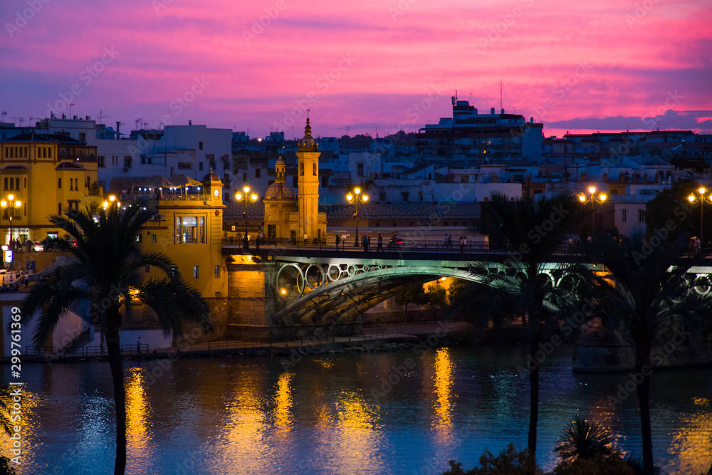 Obraz premium Atardecer en Sevilla 6