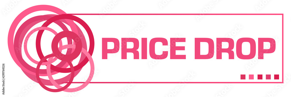 Price Drop Pink Random Rings Horizontal Box Price Drop Pink Random Rings Horizontal Box