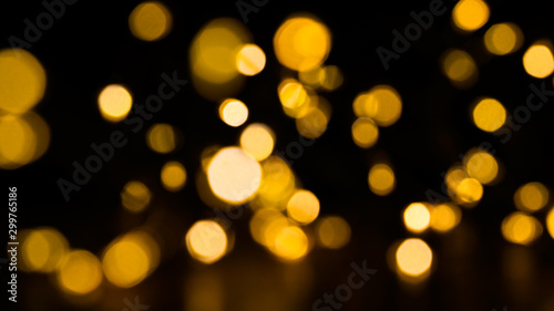 Golden christmas balls, shiny celebration background on christmas tree glow  © JOE LORENZ DESIGN