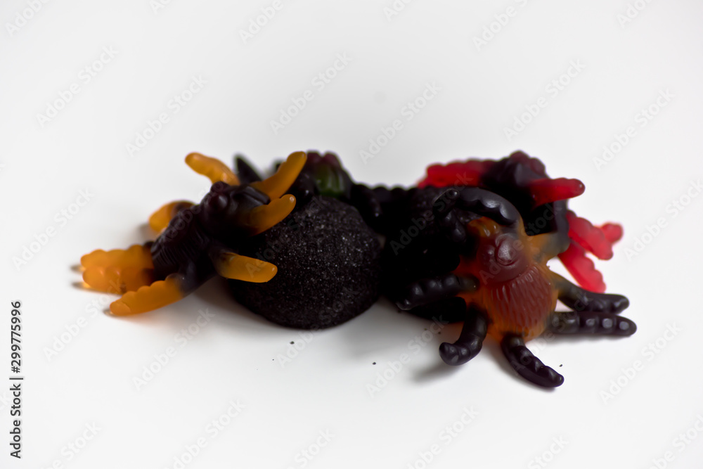 Obraz premium Gominolas monstruosas para Halloween
