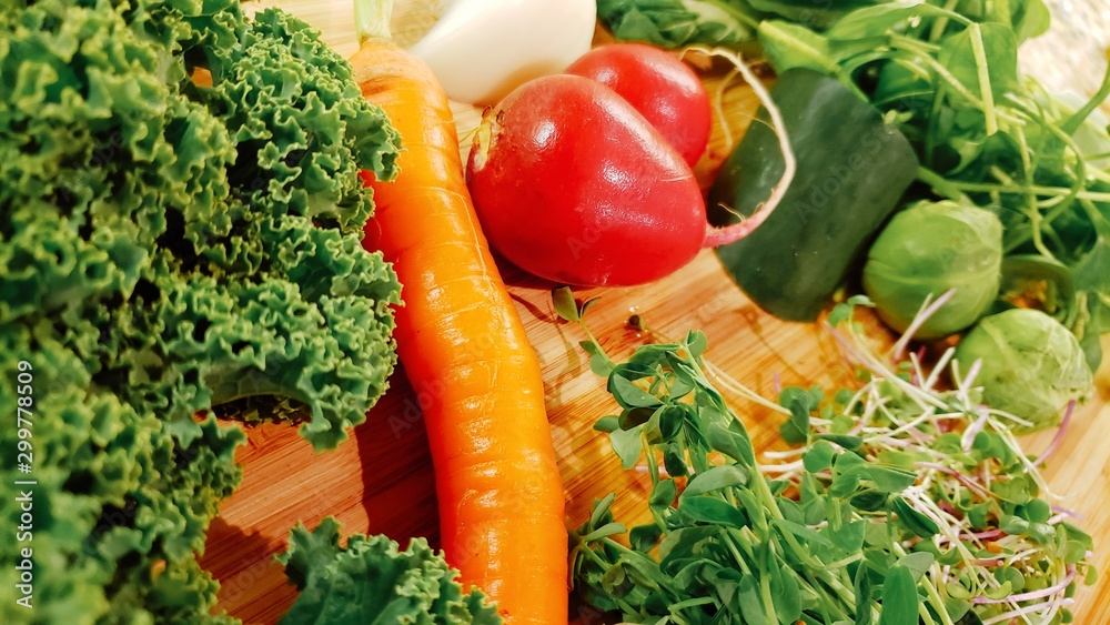 fresh vegetables on wooden background fresh vegetables on wooden background