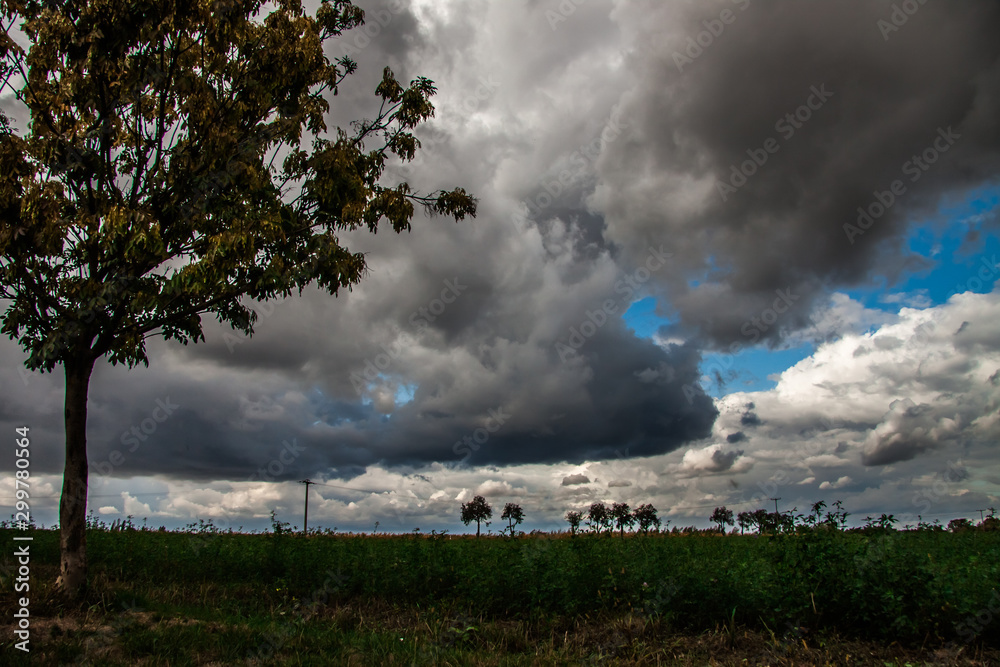landscape with clouds landscape with clouds