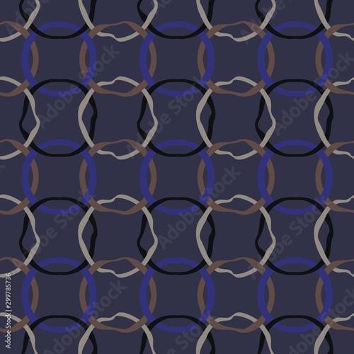 VECTOR ILLUSTRATION OF WARPED SHAPES.