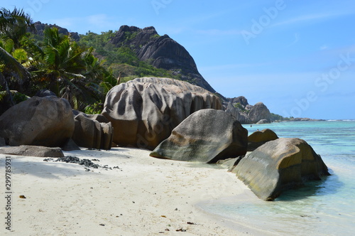 Anse source d'argent photo