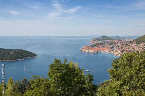 Fototapeta Naklejka Na Ścianę i Meble -  Baie de Dubrovnik