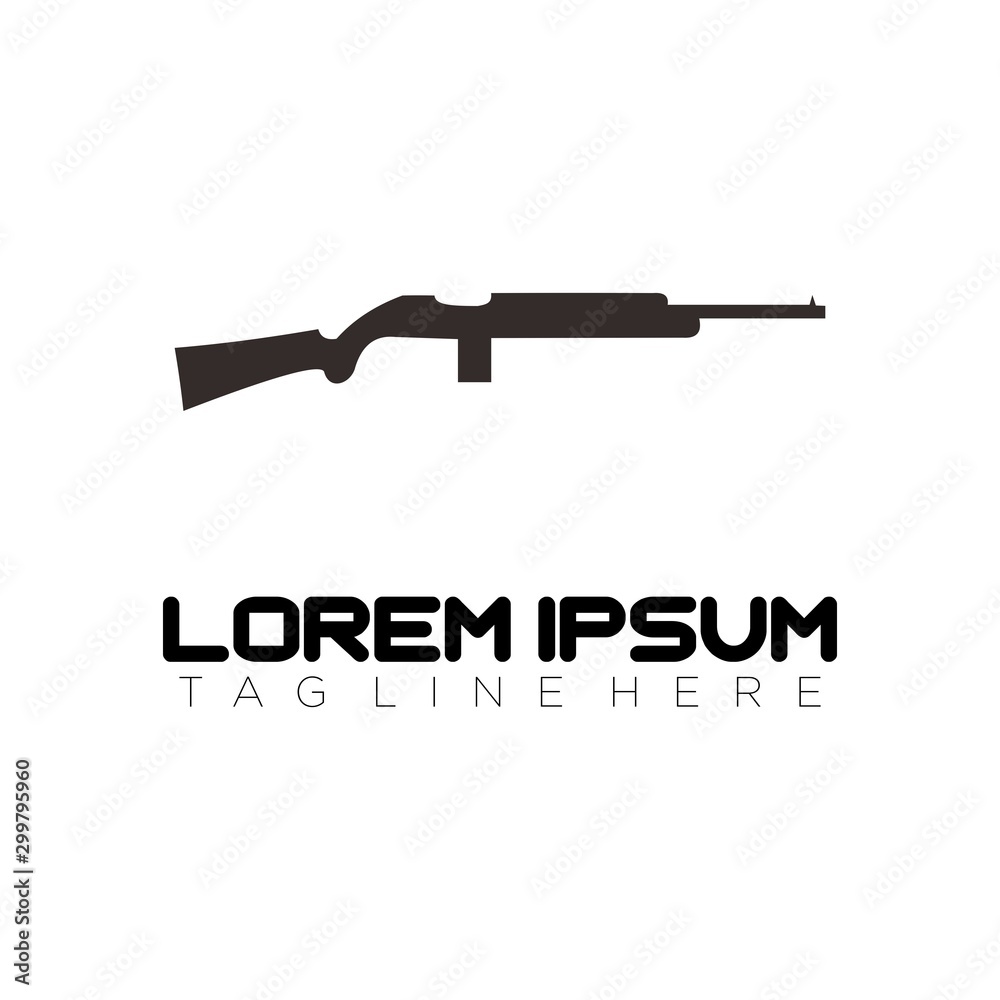 assault rifle with scope assault rifle with scope
