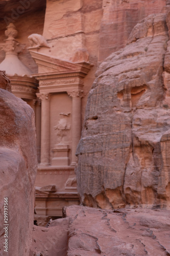 entrance of City of Petra,..