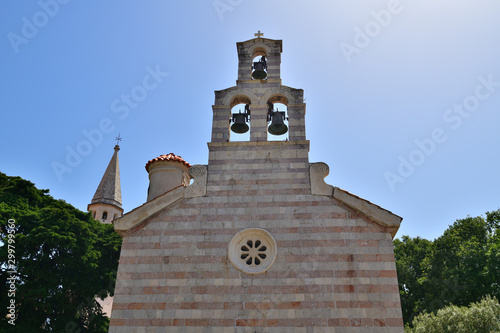 The Holy Trinity Church in Budva, Montenegro photo