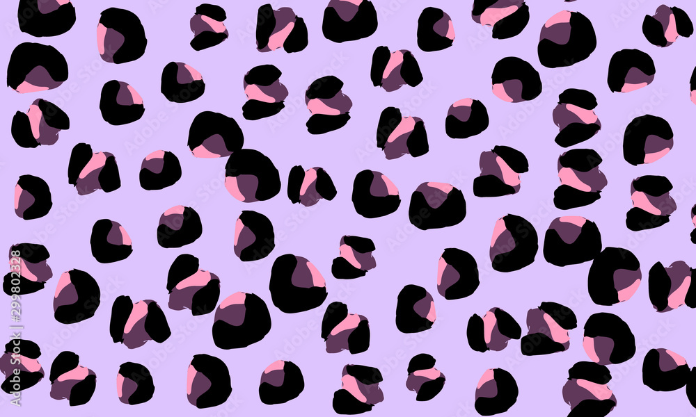 Leopard print. Animal skin pattern. Leopard print. Animal skin pattern.