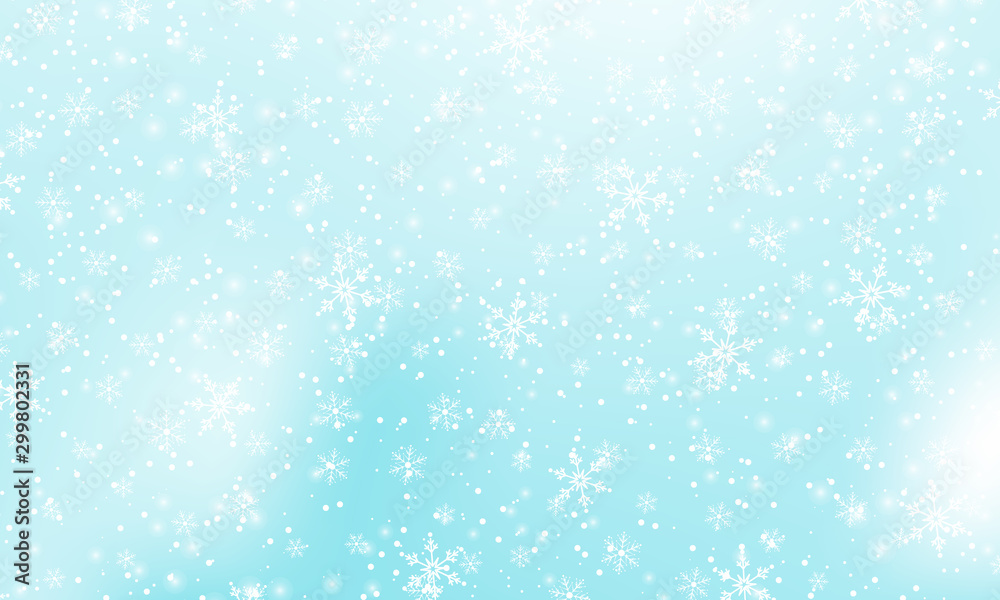 Falling snow background. Vector illustration Falling snow background. Vector illustration