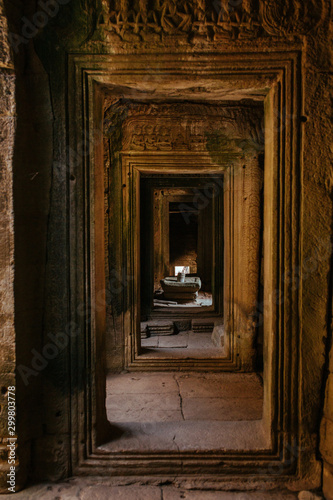 Angkor Wat Temple in Cambodia near Siem Reap city in Asia © Vivid Cafe