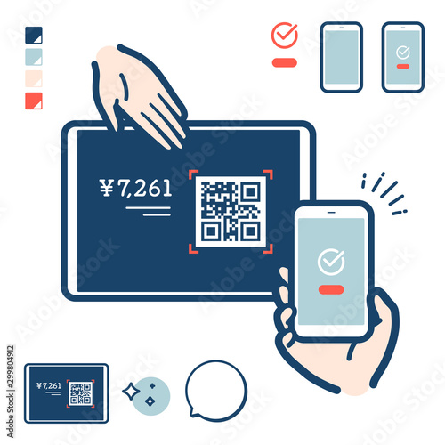 cashless_tablet QR payment