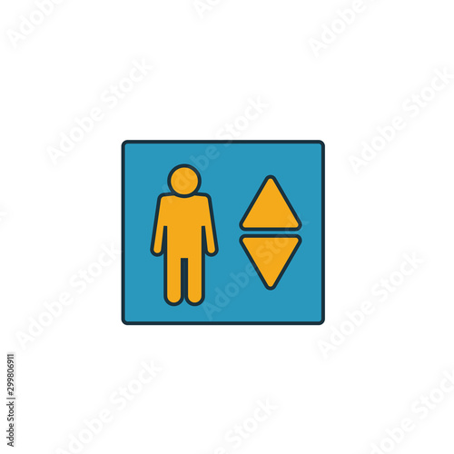 Elevator icon. Simple element from real estate icons collection. Creative Elevator icon ui, ux, apps, software and infographics