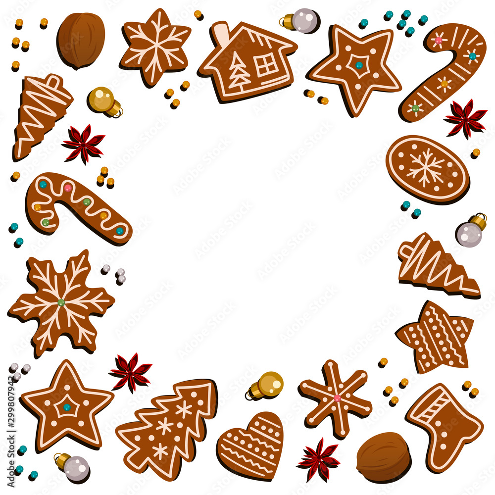 Christmas, New Year frame template Christmas, New Year frame template