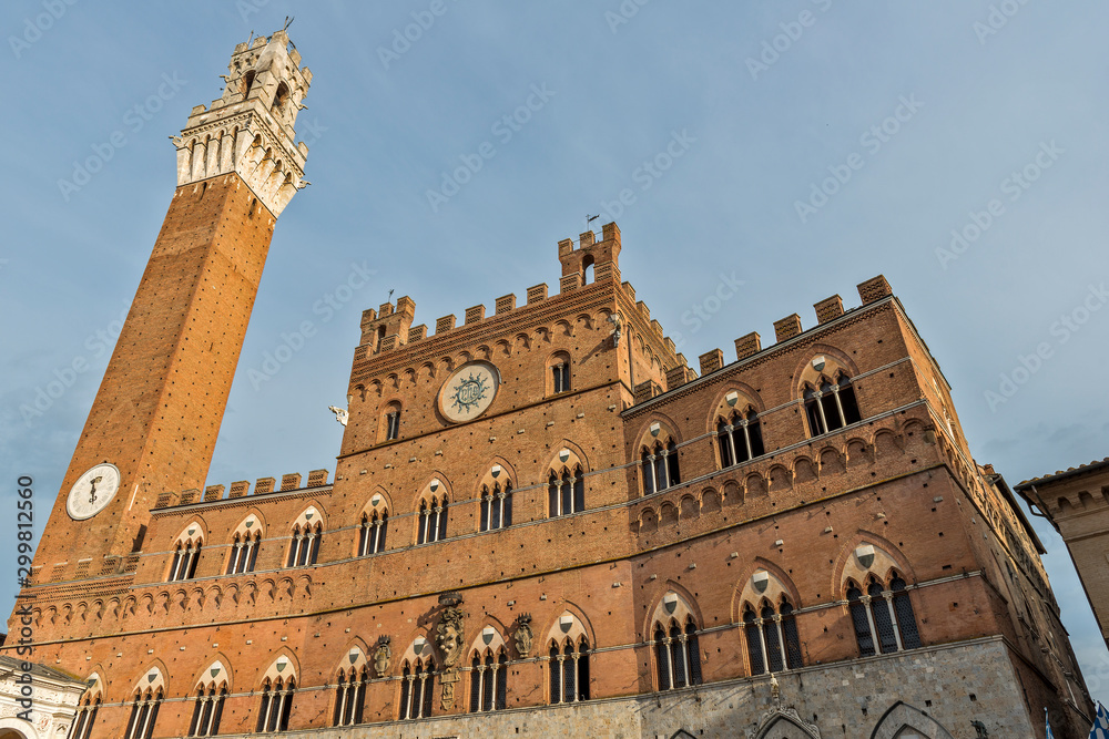 Siena Palazzo Pubblico and Torre del Mangia
