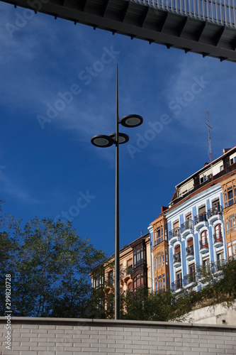 Building in a neighborhood of Bilbao photo