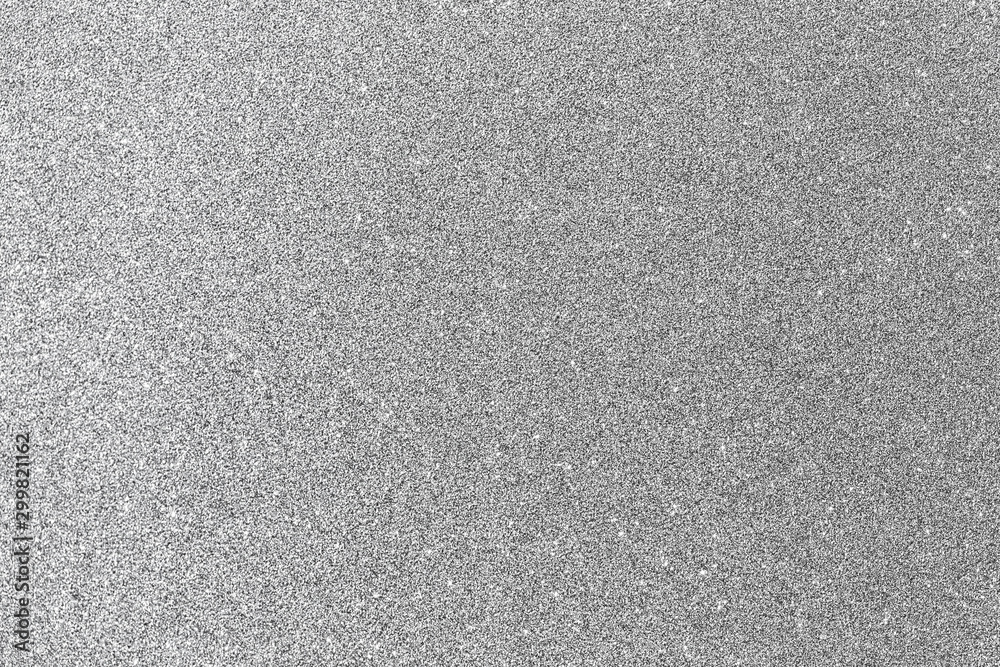 Silver glitter christmas abstract bokeh background Silver glitter christmas abstract bokeh background
