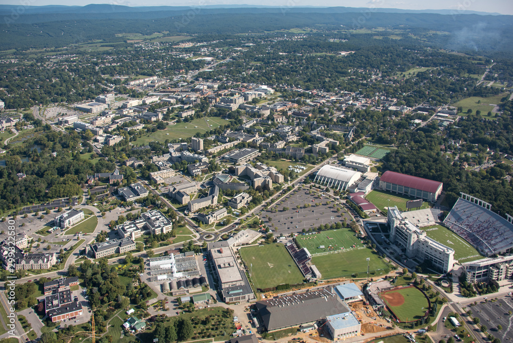 Obraz premium Virginia Tech, Lane Stadium