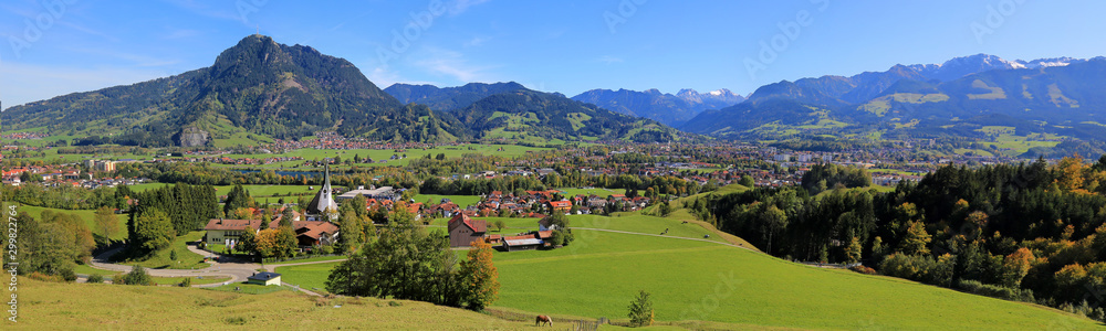 Allgäu - Panorama - Illertal - Sonthofen - Blaichach - Bihlerdorf