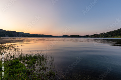 Landscape of the Lake Bor in eastern Serbia