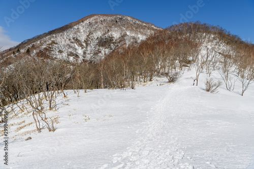 冬の黒檜山