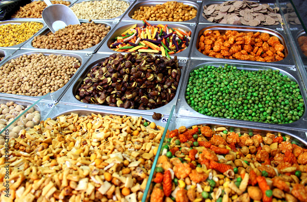 Dried vegetable market in Jerusalem. Dried vegetable market in Jerusalem.