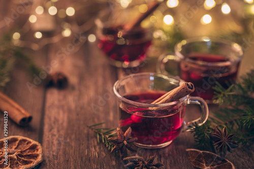 Mulled wine glühwine scandinavian glögg warm winter drink for christmas
