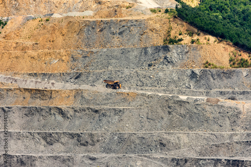 Veliki Krivelj mine of Zijin Bor Copper, one of the largest copper mines in the world, owned by Chinese mining company Zijin Mining photo