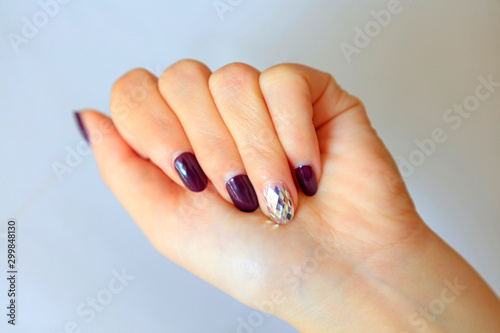 women's nail art